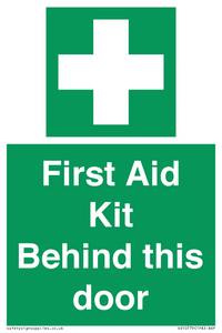 SV10779: First Aid Kit Behind this door
