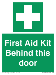 SV10779: First Aid Kit Behind this door