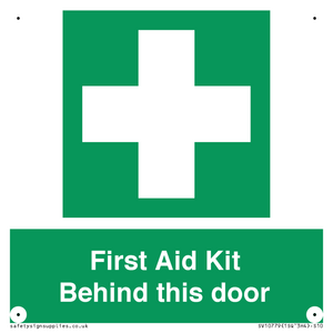 SV10779: First Aid Kit Behind this door