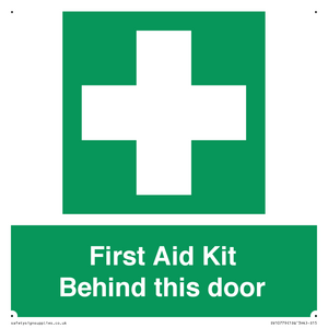 SV10779: First Aid Kit Behind this door