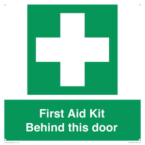 SV10779: First Aid Kit Behind this door