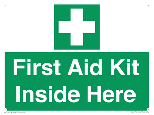SV10781: First Aid Kit Inside Here