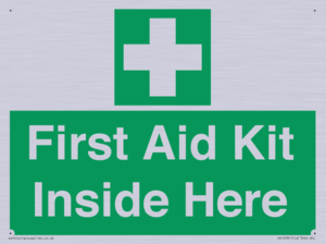 SV10781: First Aid Kit Inside Here
