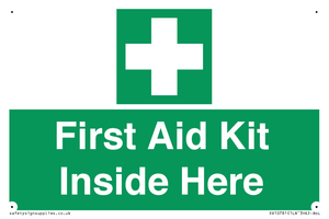 SV10781: First Aid Kit Inside Here