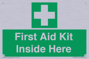 SV10781: First Aid Kit Inside Here