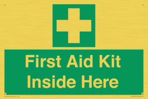 SV10781: First Aid Kit Inside Here