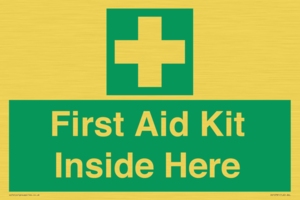 SV10781: First Aid Kit Inside Here