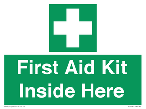 SV10781: First Aid Kit Inside Here