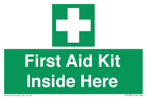 SV10781: First Aid Kit Inside Here