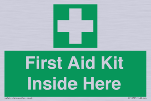 SV10781: First Aid Kit Inside Here