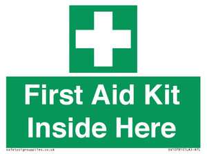 SV10781: First Aid Kit Inside Here