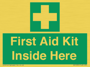 SV10781: First Aid Kit Inside Here