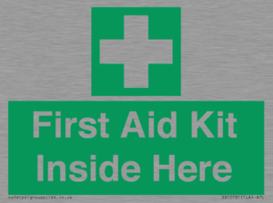 SV10781: First Aid Kit Inside Here