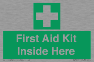 SV10781: First Aid Kit Inside Here