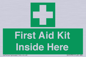 SV10781: First Aid Kit Inside Here