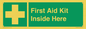 SV10781: First Aid Kit Inside Here