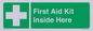 SV10781: First Aid Kit Inside Here