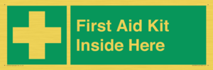 SV10781: First Aid Kit Inside Here