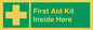 SV10781: First Aid Kit Inside Here