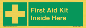 SV10781: First Aid Kit Inside Here