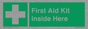 SV10781: First Aid Kit Inside Here