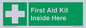 SV10781: First Aid Kit Inside Here