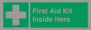 SV10781: First Aid Kit Inside Here