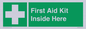 SV10781: First Aid Kit Inside Here