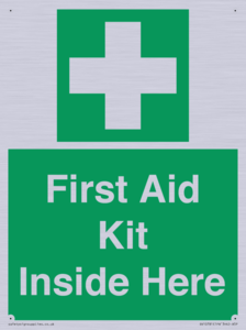 SV10781: First Aid Kit Inside Here