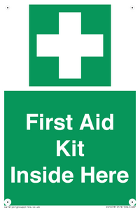 SV10781: First Aid Kit Inside Here