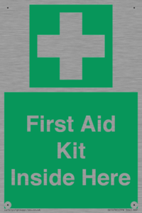 SV10781: First Aid Kit Inside Here