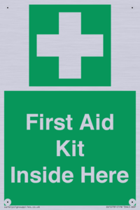 SV10781: First Aid Kit Inside Here