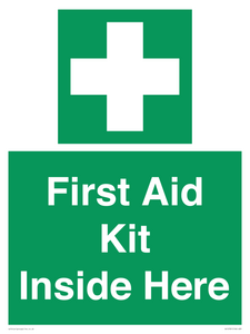 SV10781: First Aid Kit Inside Here