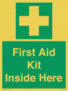 SV10781: First Aid Kit Inside Here