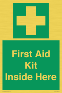 SV10781: First Aid Kit Inside Here
