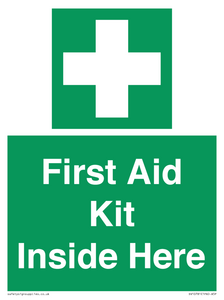 SV10781: First Aid Kit Inside Here