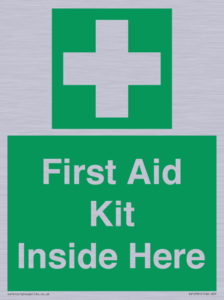 SV10781: First Aid Kit Inside Here