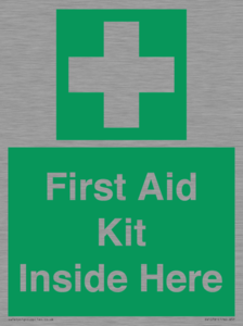 SV10781: First Aid Kit Inside Here