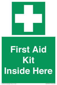 SV10781: First Aid Kit Inside Here