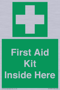 SV10781: First Aid Kit Inside Here
