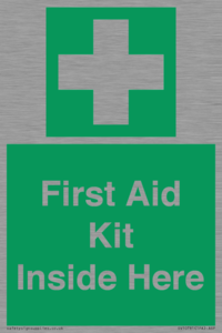 SV10781: First Aid Kit Inside Here