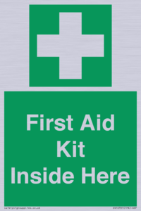SV10781: First Aid Kit Inside Here