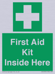 SV10781: First Aid Kit Inside Here