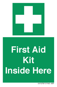 SV10781: First Aid Kit Inside Here