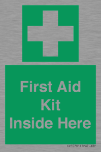 SV10781: First Aid Kit Inside Here