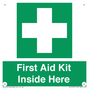 SV10781: First Aid Kit Inside Here