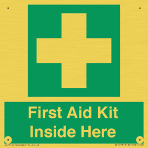 SV10781: First Aid Kit Inside Here