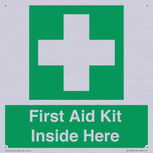 SV10781: First Aid Kit Inside Here