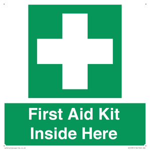 SV10781: First Aid Kit Inside Here