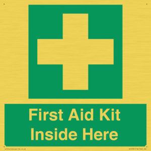 SV10781: First Aid Kit Inside Here
